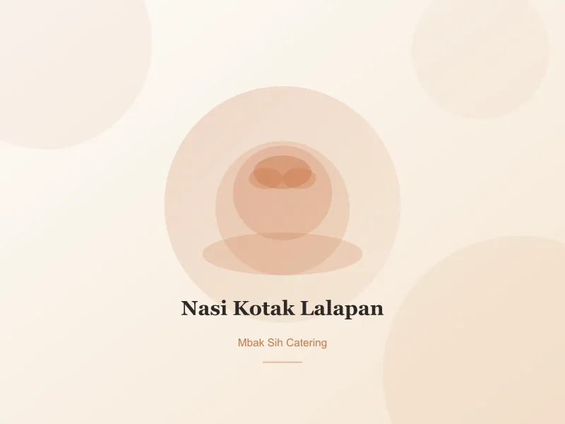 Nasi Kotak Lalapan