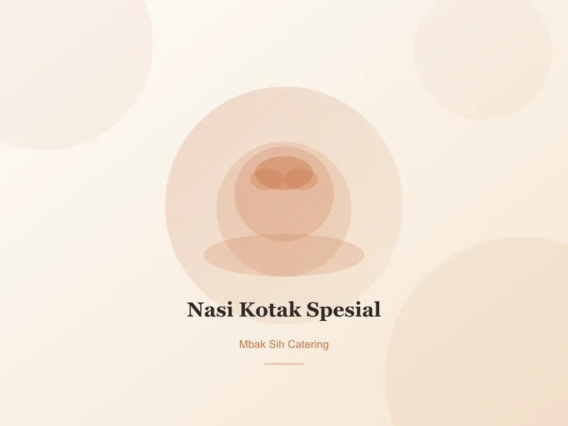 Nasi Kotak Spesial